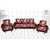 Furnishing Zone Classic Maroon 5 Seater Sofa Covers (FZSCS0020)