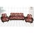 Furnishing Zone Classic Maroon 5 Seater Sofa Covers (FZSCS0031)