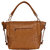 Lychee Bags Women PU Jennet Satchel Bag (LB29BG, Brown)