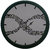 AE World Abstract Wall Clock (With Glass)