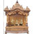 Ganesh- Laxmi- Durga Gold Plated Idol - 3 Inches