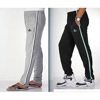 dual stripe track pants