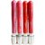 Mars Long Lasting Water Proof Lip gloss (Set of 4 Shades) A-With Liner  Rubber Band