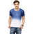 Campus Sutra Half Sleeve Royal Blue T-Shirt For Men