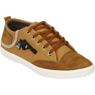 Hnt Men Beige Casual Shoes (JDHOT-BEG)