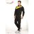 Nitrite Sportswear Black-Yellow  Tracksuit For Men