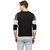 Campus Sutra Full Sleeve Charcoal T-Shirt For Men