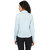 The Office Walk Blue Contrast Placket Shirt