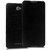 Heartly Premium Luxury PU Leather Flip Stand Back Case Cover For Sony Xperia E4 - Best Black