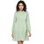 The Office Walk Green Button-down Short Dress