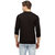 Campus Sutra Full Sleeve Black T-Shirt For Men