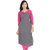 Rangeelo Rajasthan Multicolor Striped Cotton Stitched Kurti