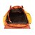 Imported PU Leather Shoulder  Hand Bag For Women Orange