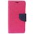 Red Plus Mercury Flip Cover For HTC Desire E9 Plus