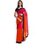 Indian Beauty Multicolor Georgette Embroidered Saree With Blouse