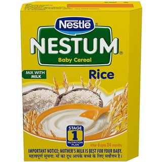 nestum rice for 7 months baby