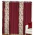 iLiv Stylish curtains combo set of 4 -2ct33nd2ct867ft