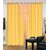 iLiv Stylish curtains combo set of 4 -3yelow1tissu5ft