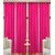 iLiv Stylish curtains combo set of 4 -4pink7ft