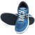 Lotto Men's White & Blue Lace-Up Casual Shoes
