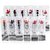 ADS SUPER HOT LIPSTICK PACK OF 12  Free Liner  Rubber Band -POUH