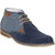 Numero Uno MenS Blue Casual Lace-Up Boots (NUSM-550-BLUE)