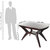 Cello Plastic Foldable Dining Table