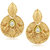 Kundan Pearl Jhumka Earrings For Women Girls in Traditional Ethnic Gold Plated Earings By Meenaz J120