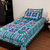 Chokor Jaipuri Cotton Single Bedsheet With 2 Pillows