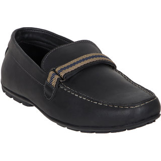 Numero Uno Men s Black Slip On Casual Shoes