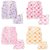 (SUMMER SPECIAL OFFER)First Step New Born Baby gift pack Jhabla with Diaper (Multicolor, Pack of 8)