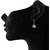 Mahi White Elephant Rhodium Plated Earring For Women Er1109422r