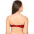 Miss Rose Transparent Strip Plain bra-Naghma-142-Maroon