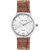 Austere Men Oxford Analog Silver Dial Mens Watch - MOX-0109