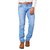 Aflash Slim Fit Mens Jeans ocasssion casual color blue