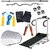 Lifeline Trademill+Fitfly Brand New Home Gym Set 50kg Steel Weight+3ft Curl Rod+5ft Plain Rod+All Gym Accessories