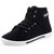 Chevit MenS Black Sneakers Lace-Up Shoes (Boxer-BK-CVT)