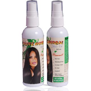 Buy ROOTZ HERBAL HAIR OIL  2 AMAZING FOR HAIR GROWTH Online @ ₹799  from ShopClues