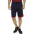 Christy World Blue Sports Shorts For Men-NIIKKER01NAVYM