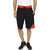 Christy World Black Sports Shorts For Men-NIIKKER04BLKM