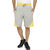 Christy World Grey Sports Shorts For Men-NIIKKER04LGREYM