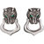 Silver Colour Animal Design Drop Earring For Women (JER218)
