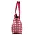 Earthen Me Polka Dots Fashion Jute Bag - Pink