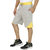 Christy World Multi Basic Shorts For Men-SHORT02BLK04LGRY02DGRYM