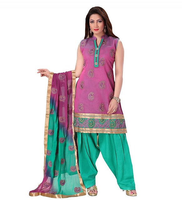 Punjabi Suits - Buttons - Buy Salwar Suits for Women Online in Latest  Designs