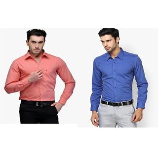 blue color shirt combination