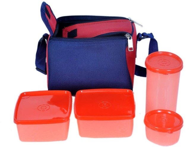 Topware Lunch Box With Insulated Bag 4Pcs just at Rs.139