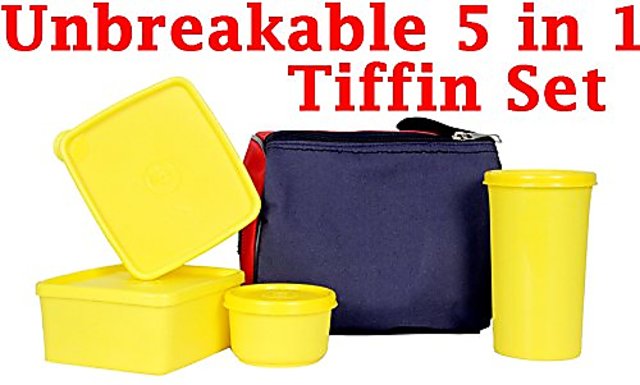 Topware Lunch Box With Insulated Bag 4Pcs just at Rs.139