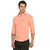 Donear NXG Casual Orange Plain Shirt