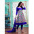 Trendz Apparels Multicolor  Bangalori  Bhagalpuri Anarkali Salwar Suit (Unstitched)